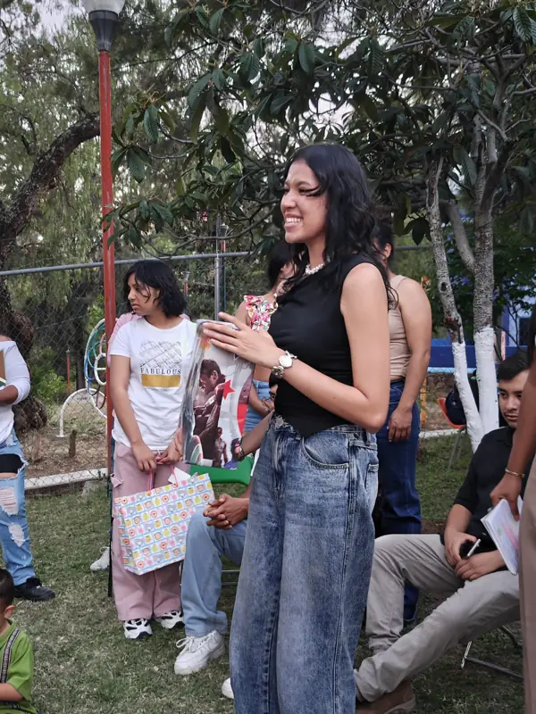 Sara, foto 7 de la historia «El camino de Sara García: de la incertidumbre al liderazgo de proyectos sociales en la Universidad de Guanajuato» · Revista Sparks Celaya, Guanajuato
